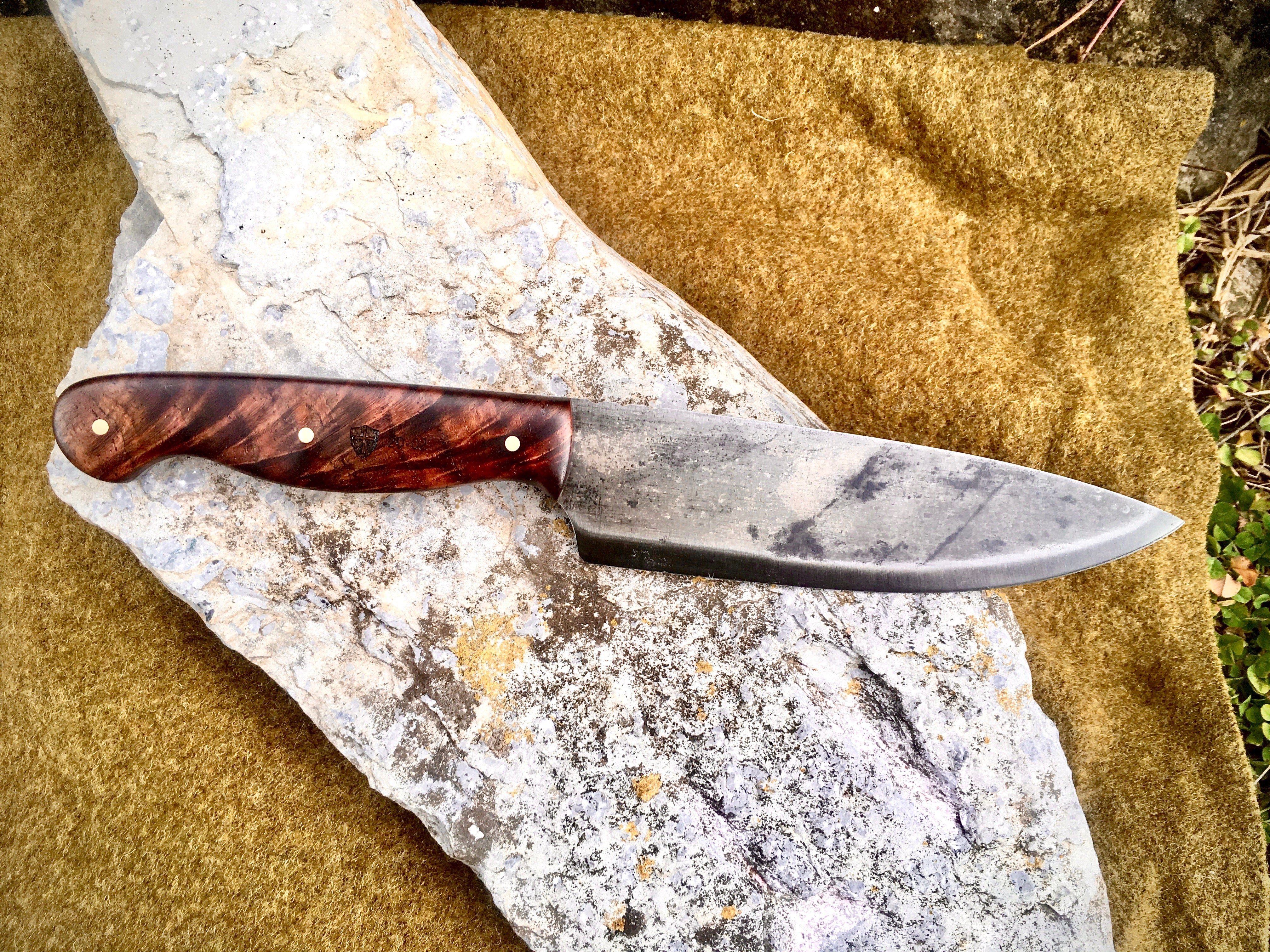 Hand Forged Chef Knife 20-02 – Zion's Farm
